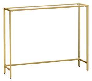 Κονσόλα Vasagle Χρυσό 100.5x20x80 cm