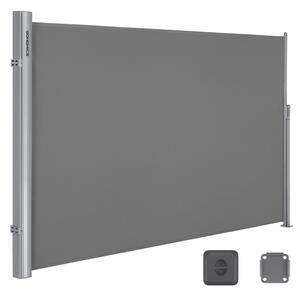 Πλευρική τέντα Songmics Γκρι 180x350 cm