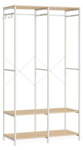 Κρεμάστρα Songmics Μπεζ 94.5x40x180 cm