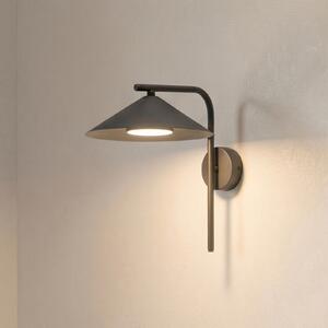 TK Lighting Φωτιστικό τοίχου Lume, καφέ, μέταλλο, ύψος 30,5 cm, ρυθμιζόμενος, Καφέ / Σκουριάς, υπνοδωμάτιο, Μέταλλο