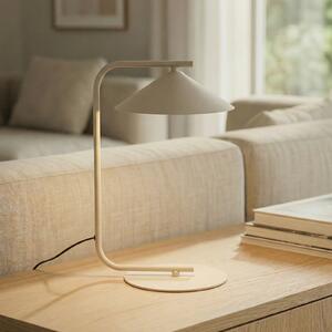 TK Lighting Λάμπα τραπεζιού Lume, κρεμ, μέταλλο, ύψος 42 cm, Μπεζ, υπνοδωμάτιο, Μέταλλο