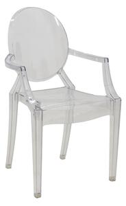 Καρέκλα Narova PC transparent 43x48x92 cm