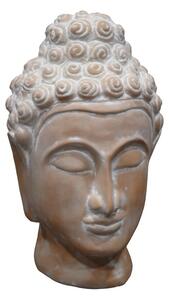 Διακοσμητικό Τραπεζιού Buddha Rolia terracotta Γκρι 16x16x28 cm