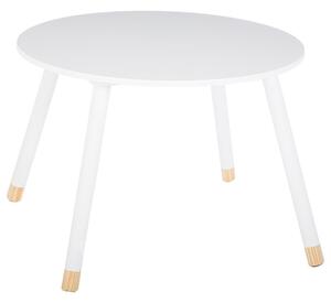 Παιδικό τραπέζι Playful Λευκό-φυσικό ξύλο D60x43.5 cm