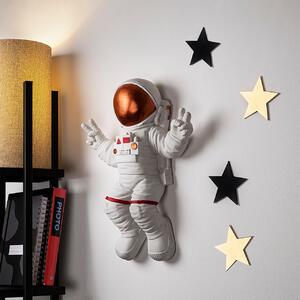 Διακοσμητικό Τοίχου Yak-001 Astronaut, Κεραμιδί, 35x47x10 cm