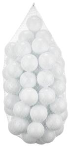 Μπαλάκια για πισίνα με μπαλάκια Bubble Pops 50 Λευκά 7x7x0 cm