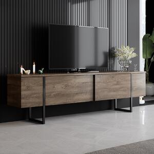Έπιπλο TV Luxe Καρυδί 180x30x50 cm