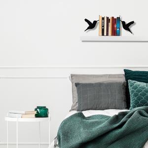 Διακοσμητικός μεταλλικός βιβλιοστάτης Kitap tutucu Μαύρο 42.5x14x22 cm cm