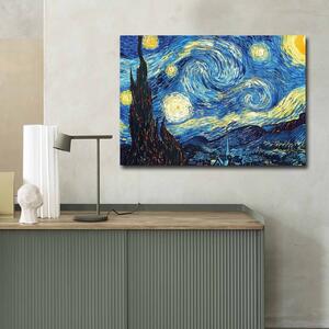 Πίνακας καμβά FAMOUSART-052 Πολύχρωμο 70x100x3 cm
