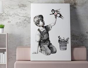 Πίνακας καμβά WY62 Πολύχρωμο 50x70x0.2 cm