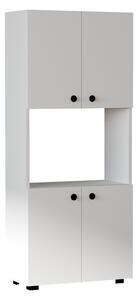 Ντουλάπι Κουζίνας Guzel Pako World Λευκό 60x31.4x140 cm