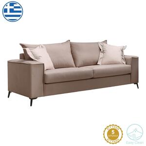 Καναπές 3 θέσεων Verona 3 Pako World Mocha 225x93x100 cm