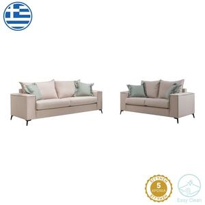 Σετ 2 διθέσιοι καναπέδες Verona x2 Pako World Ανοιχτό Πράσινο 225x93x100 cm