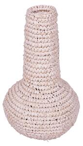Πλεκτό βάζο Sannery Boho Pako World Natural 18x18x30 cm