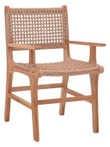 Πολυθρόνα Sponze Boho Pako World Φυσικό 54x60x86 cm