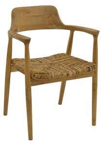 Πολυθρόνα Armchair Boho Pako World Φυσικό 57x54x79 cm