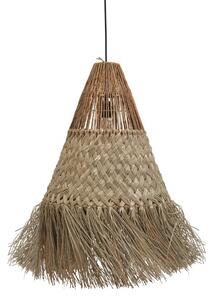 Φωτιστικό οροφής din paie Vajem Boho Pako World Φυσικό 50x50x70 cm