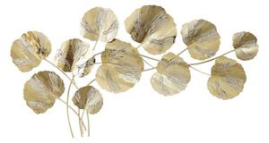 Μεταλλική Διακόσμηση Τοίχου Fleur Pako World χρυσόiu 131x68.5x6 cm