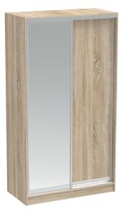 Ντουλάπα dormitor με Καθρέφτη Korredor Pako World Sonoma 120x60x220 cm