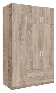 Ντουλάπα dormitor Royal Pako World Sonoma 150x58x230 cm