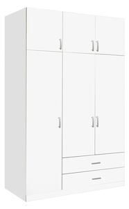 Ντουλάπα dormitor Royal Pako World Λευκό 150x58x230 cm