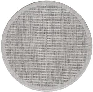 Στρογγυλό Χαλί Giza Γκρι 200x200 cm