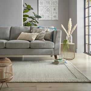 Χαλί Bobble Wool Border Ivoar 120X170 cm, Flair Rugs