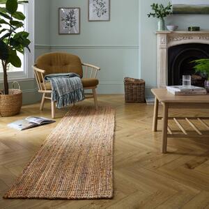 Χαλί Διαδρόμου Sarita Jute Boucle Πολύχρωμο 60X230 cm, Flair Rugs