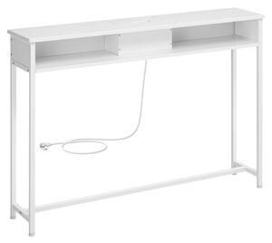 Κονσόλα Vasagle Λευκό 120x25x81.1 cm