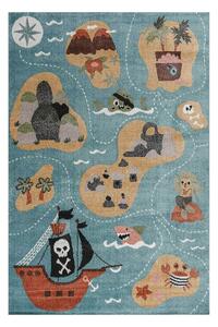 Παιδικό Χαλί (160x230) Polcarpet Carousel Dream Pirates Blue
