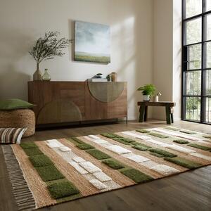 Χαλί Medina Blocks Πράσινο 120x170 cm, Flair Rugs