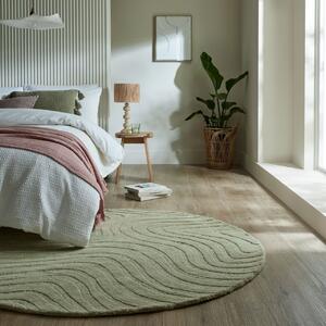 Στρογγυλό Χαλί Mesmerise Πράσινο 160x160 cm, Flair Rugs