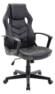 BF7700 Gaming Πολυθρόνα Mesh, Pu Μαύρο - Γκρι
