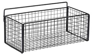 Κρεμαστό Καλάθι Αποθήκευσης (36x15x13) Estia Cage Μαύρο 02-28251