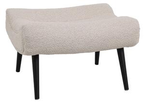 Υποπόδιο πολυθρόνας Silla, Pako World, Μπεζ, 68x58x40 cm