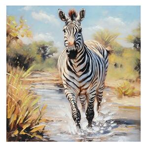Πίνακας καμβά Zebrero, Pako World, 100x3x100 cm