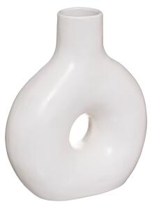 Κεραμικό βάζο Wanif, Pako World, Λευκό, 17x7x19 cm