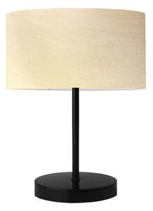 Επιτραπέζιο φωτιστικό Roojee, Pako World, E27, Μπεζ-Μαύρο, 24x24x37 cm