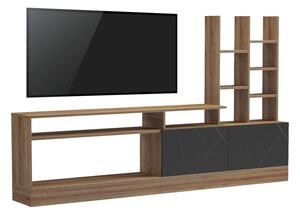 Έπιπλο TV Seruno Καφέ 170x25x100 cm
