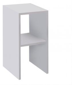 Κομοδίνο Deseo Λευκό 30x30x60 cm
