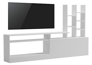 Έπιπλο TV Seruno Λευκό 170x25x100 cm