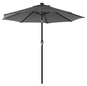 Ομπρέλα βεράντας Songmics Γκρι 300x300x240 cm