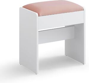 Καρέκλα για masa toaleta Vasagle, Ροζ, 28.6 x 45 x 45 cm