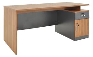 Διευθυντικό γραφείο Oscar Καρυδί 180x90x76 cm