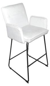 Σκαμπό μπαρ Essential Λευκό 57x64.5x107 cm