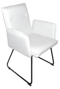 Καρέκλα με μπράτσα Essential Λευκό 55.5x59x89 cm