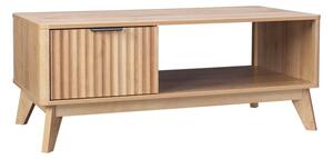 Τραπεζάκι σαλονιού Hamea Φυσικό 110x55.2x45 cm