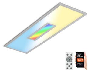 Brilo-LED RGB Πλαφονιέρα ντιμαριζόμενη CENTRO LED/28W/230V Wi-Fi Tuya + RC