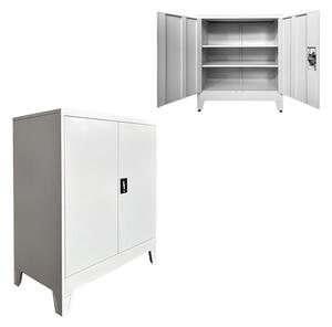 Μεταλλική Αρχειοθήκη Armon Ανοιχτό Γκρι 90x45x100 cm
