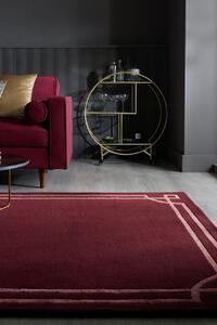 Χαλί Gatsby Wool Burgund 120x170 cm, Flair Rugs